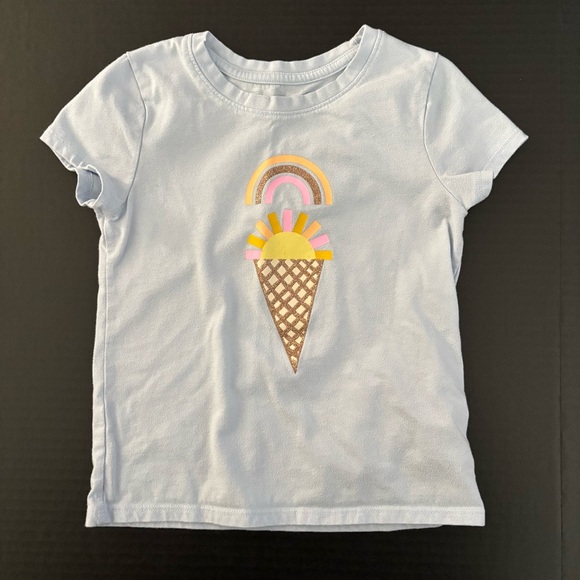 Cat & Jack 5T (4 top) bundle girl T-shirts. - Picture 4 of 7